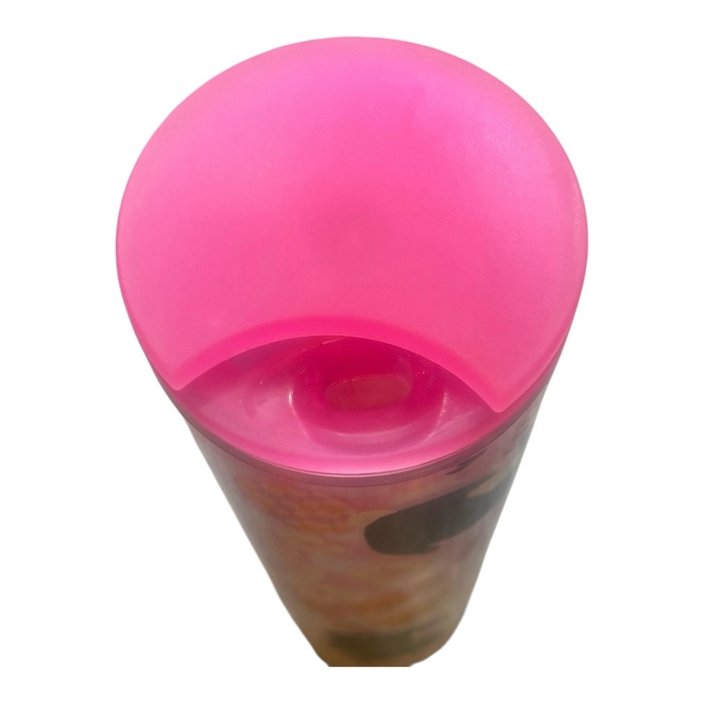 Starbucks Spring 2023 Easter Pink Bunny Floral Garden 16oz bottle tumbler *Read* - Picture 7 of 10